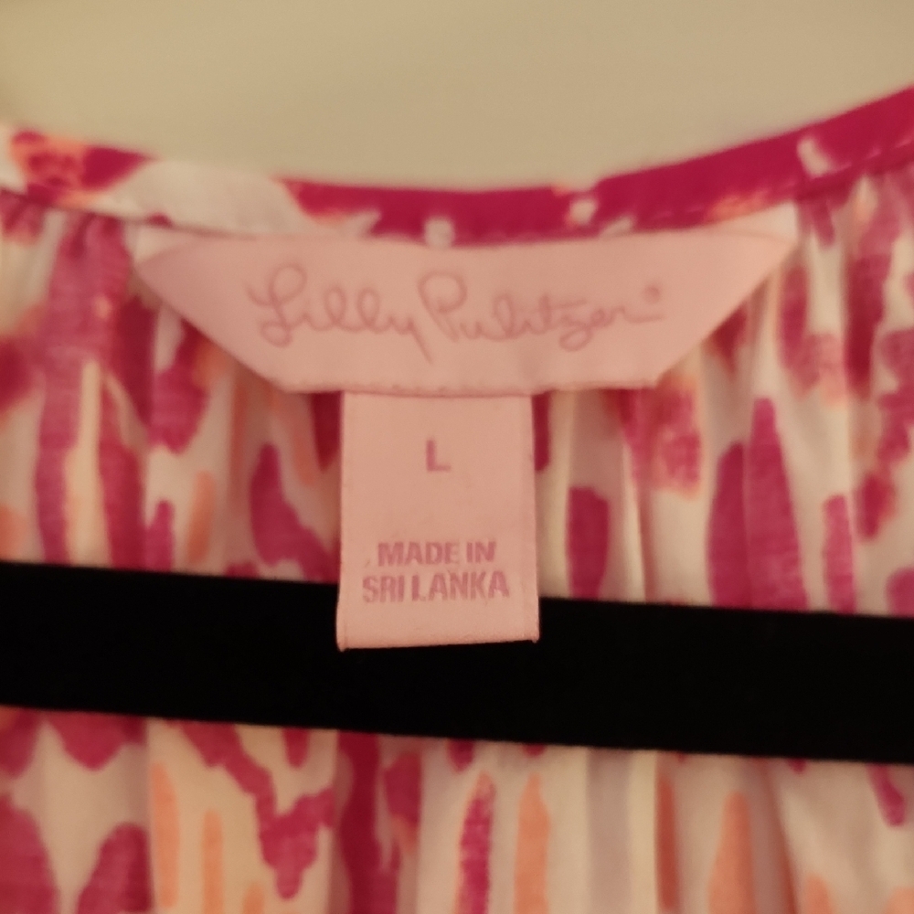 Lilly Pulitzer Willa Tunic L - Picture 2 of 11